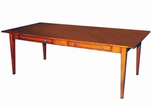 0051 Table rectangulaire style Hepplewhite